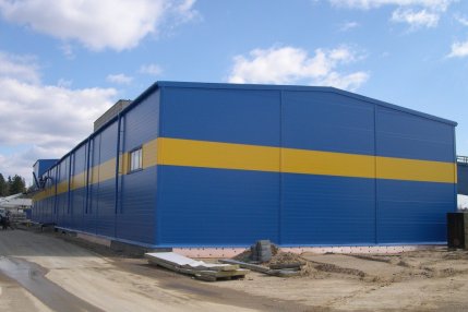 Строительство производственного цеха г.Канск