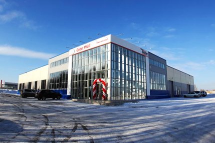 Строительство автосалона г.Красноярск