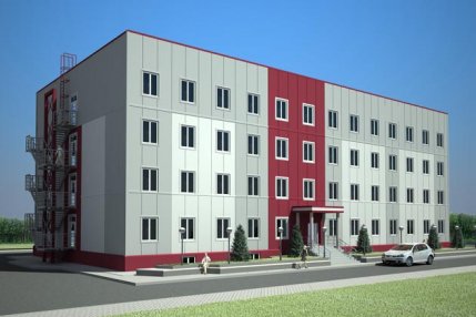 Проектирование административно-бытового корпуса г. Новосибирск