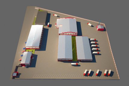 Проектирование производственно-складской базы г.Красноярск