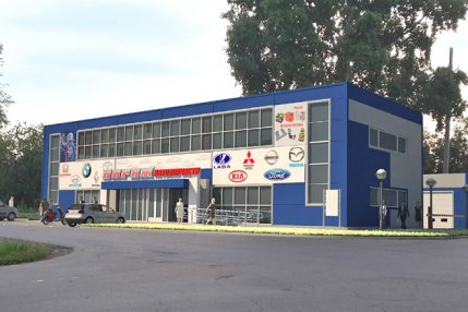 Эскизный проект двухэтажного магазина г.Бородино