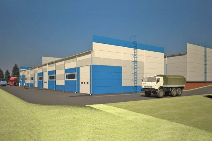 Проектирование производственного здания Березовский район