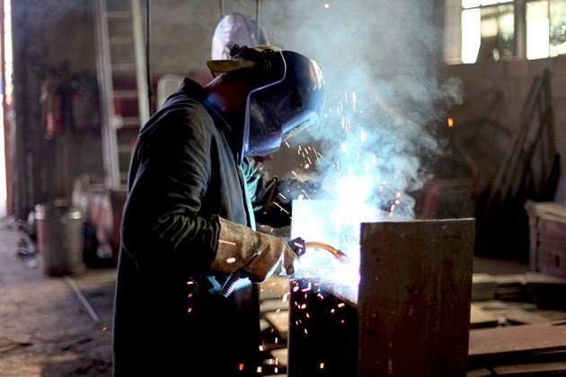 Металлоконструкции. Полуавтоматическая дуговая сварка