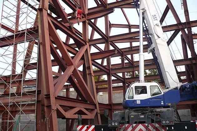 Стоимость работ строительства из металлоконструкций